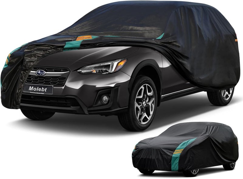 Molebt SUV Car Cover Custom Fit for Subaru Crosstrek(2012-2025), Waterproof All Weather for Automobiles, Outdoor Full Cover with Windproof Clip Straps. - Image 1